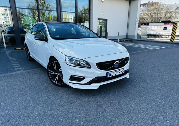 Volvo S60 cena 82790 przebieg: 88000, rok produkcji 2017 z Warszawa małe 301